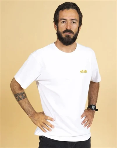 Elsk - Horizon BP Mens Brushed T-Shirt- Optic White
